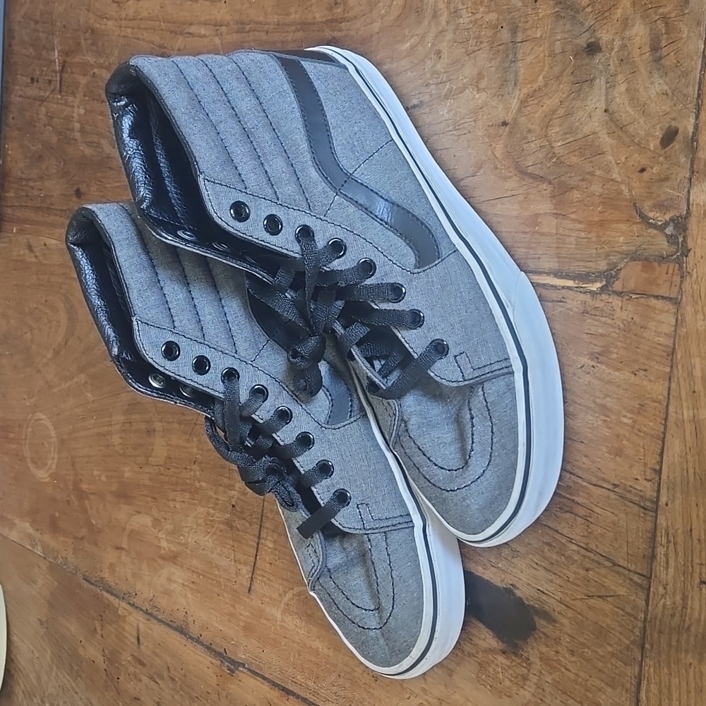 Gray Hightop Vans